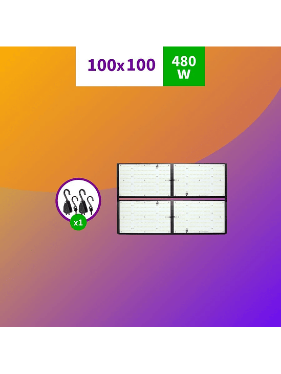 KIT INDOOR APOLLO EVOLUTION INICIAL 100X100X200 - 480W 1