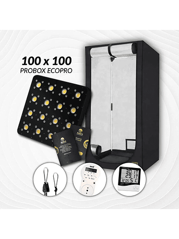 KIT INDOOR PROFESIONAL APOLLO MEDIO 100X100X200 - 480W 1