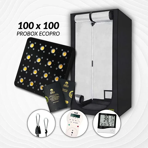 Kit Indoor Profesional Apollo Medio 100X100X200 - 480W