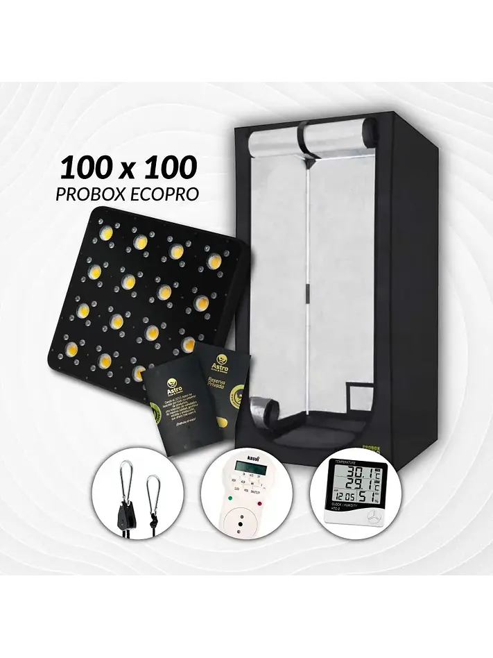 Kit Indoor Profesional Apollo Medio 100X100X200 - 480W 1