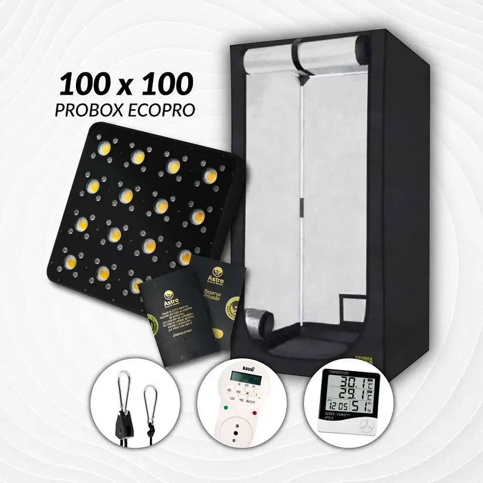 Kit Indoor Profesional Apollo Medio 100X100X200 - 480W 1