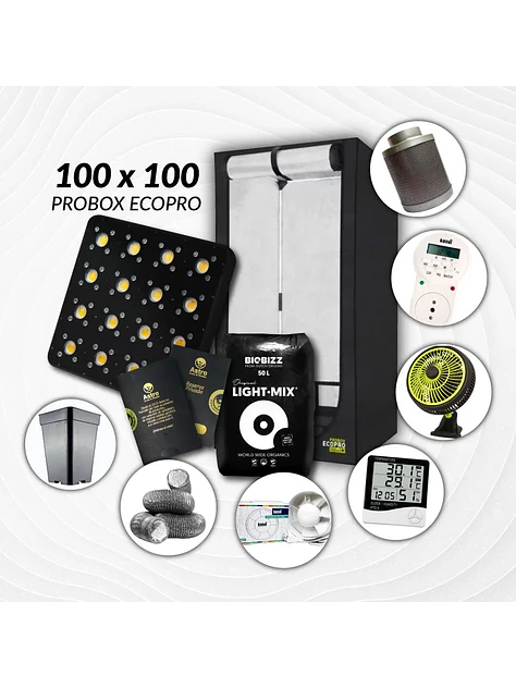 Kit Indoor Profesional Apollo Completo 100X100X200 - 480W 1