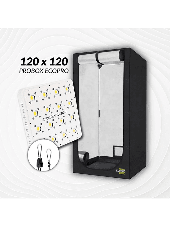 KIT INDOOR APOLLO EVOLUTION INICIAL 120X120X200 - 480W 1
