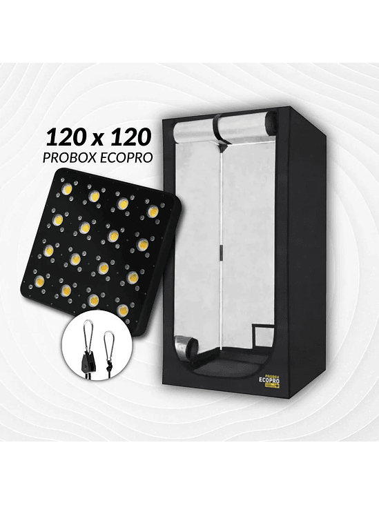 KIT INDOOR PROFESIONAL APOLLO INICIAL 120X120X200 - 480W 1