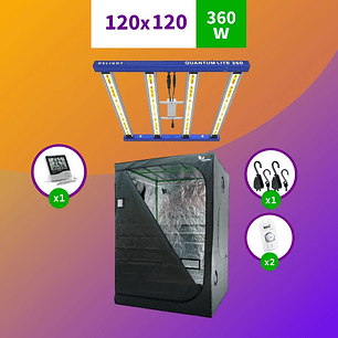 KIT INDOOR  APOLLO EVOLUTION MEDIO 120X120X200 - 480W