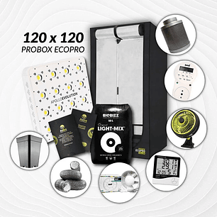 KIT INDOOR APOLLO EVOLUTION COMPLETO 120X120X200 - 480W