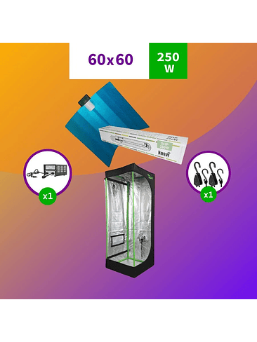 KIT INDOOR SODIO INICIAL 60X60X160 250W 1
