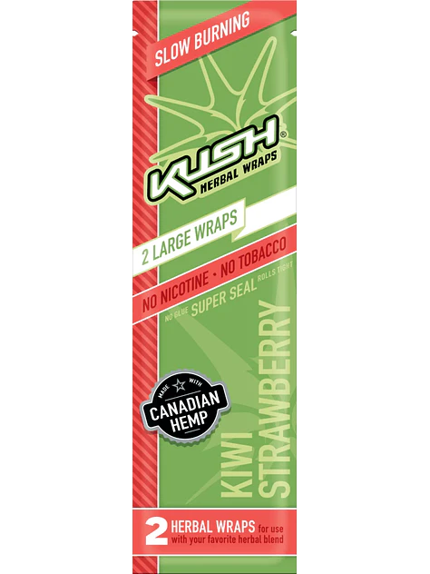 Kush Hemps Wraps Kiwi Strawberry 1