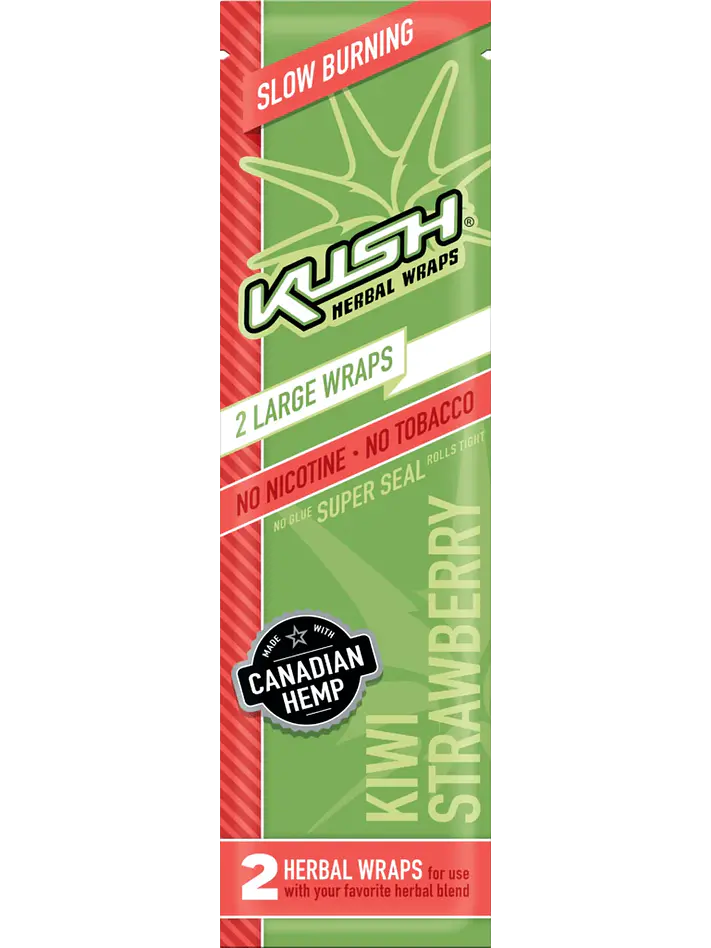 Kush Hemps Wraps Kiwi Strawberry 1