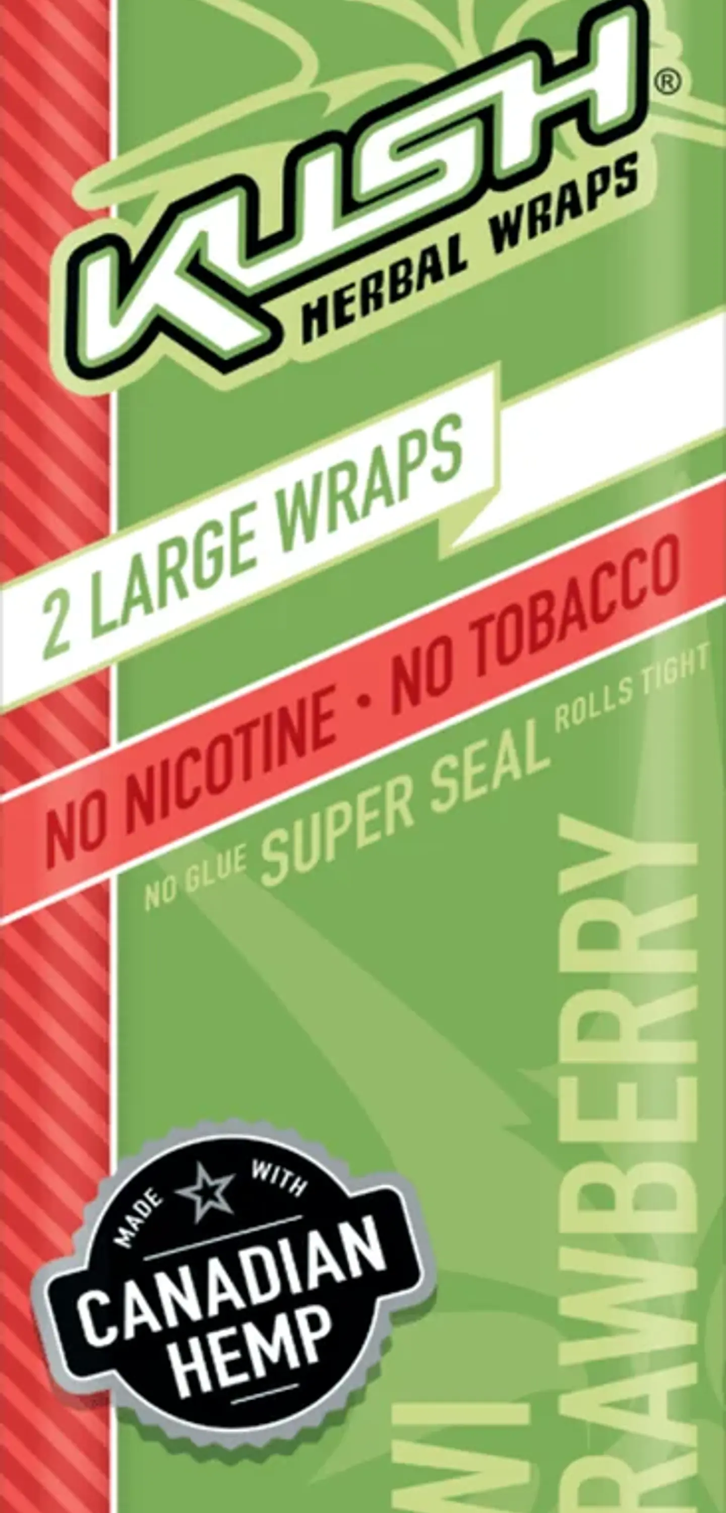 Kush Hemps Wraps Kiwi Strawberry 1