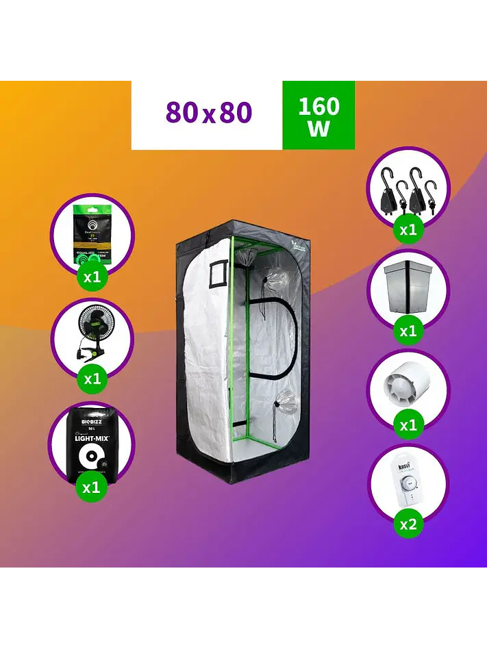 Pack Led Indoor 80X80 Apollo Evolution Pro 9 - 300W Full 1