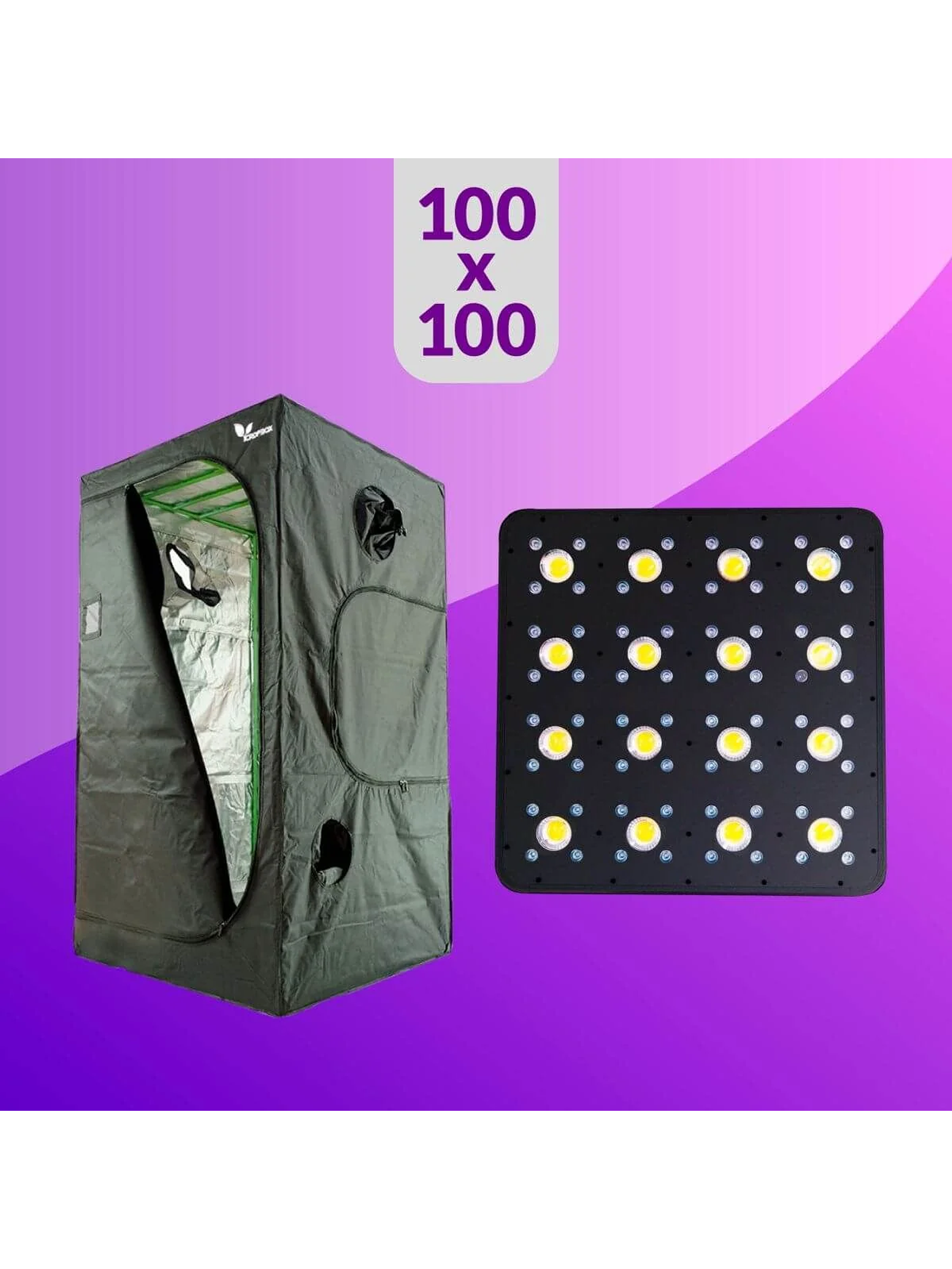 Pack Led Indoor 100X100 Apollo Evolution Pro 16 - 480W 1