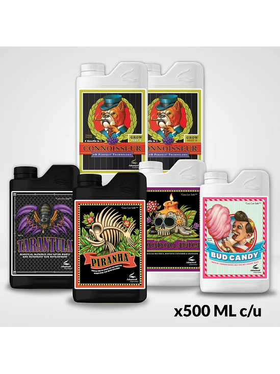 * PACK AZUCARES Y ALIMENTOS CULTIVO ADVANCED NUTRIENTS 500ML 1