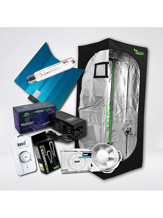 KIT BÁSICO LIGHT INDOOR SODIO 80X80X160 250W 1
