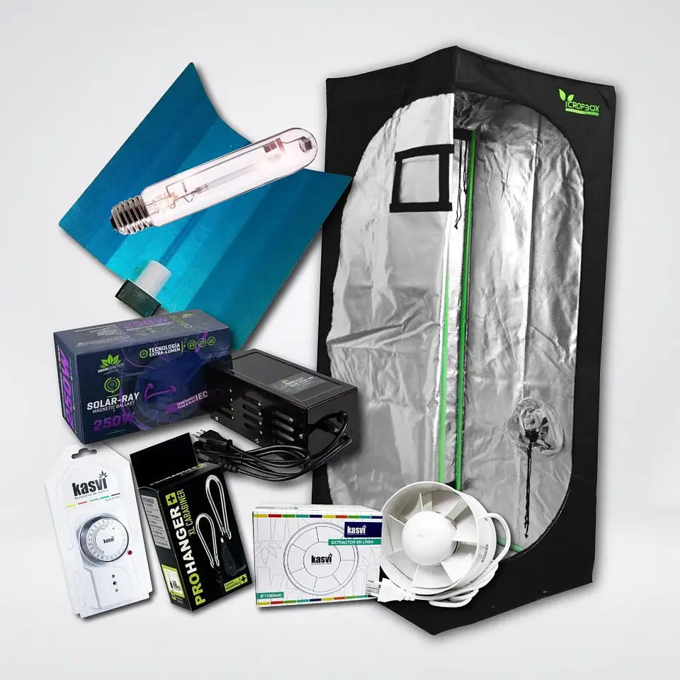 Kit Básico Light Indoor Sodio 80X80X160 250W 1