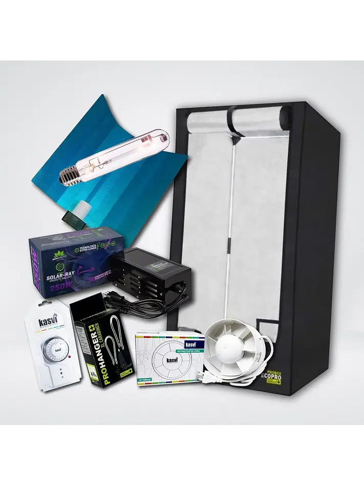 Kit Básico Indoor Sodio 80X80X160 250W 1