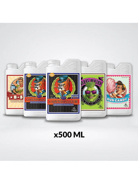 * PACK FLORA BASE II CULTIVO ADVANCED NUTRIENTS 500ML 1