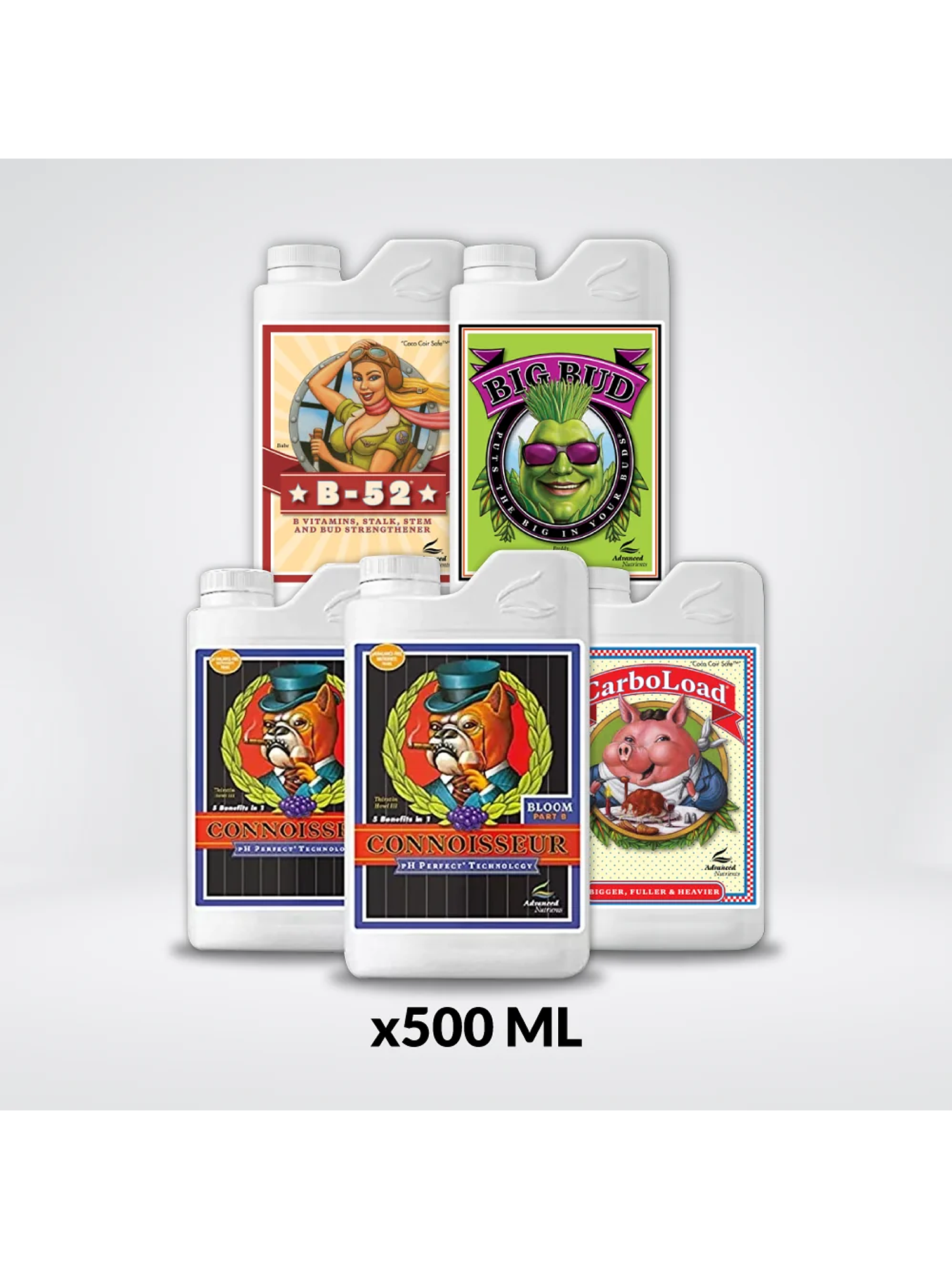 * Pack Flora Base Iii Cultivo Advanced Nutrients 500Ml 1