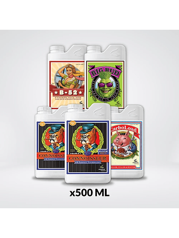 * PACK FLORA BASE III CULTIVO ADVANCED NUTRIENTS 500ML 1