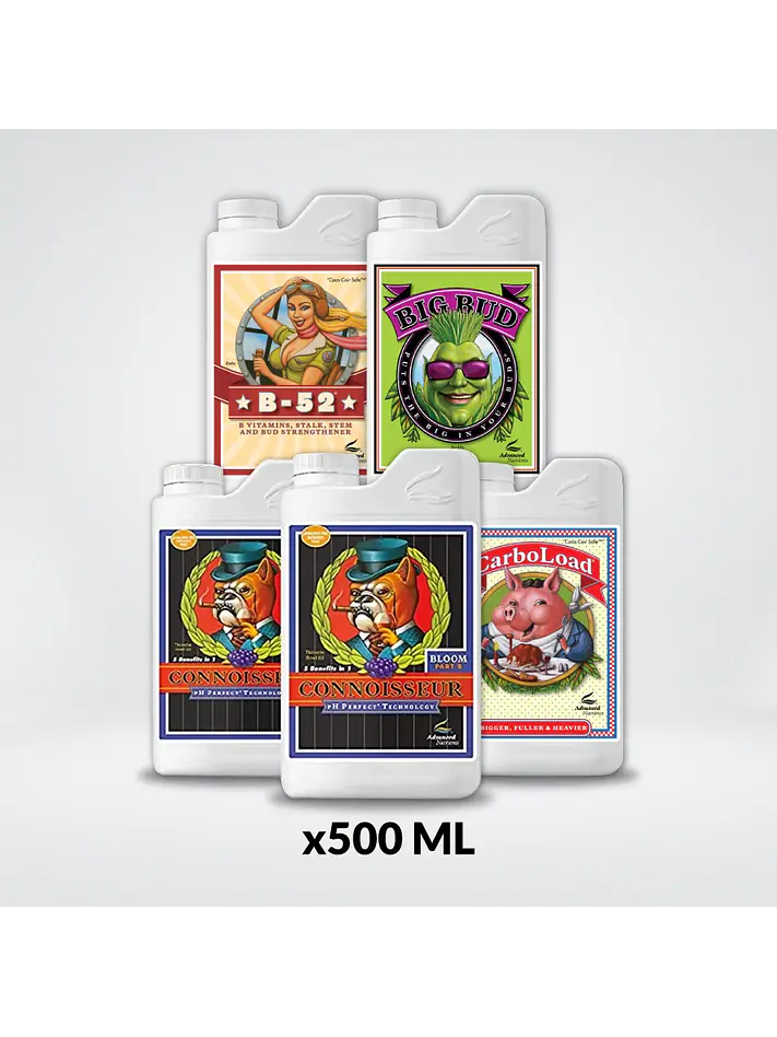 * Pack Flora Base Iii Cultivo Advanced Nutrients 500Ml 1