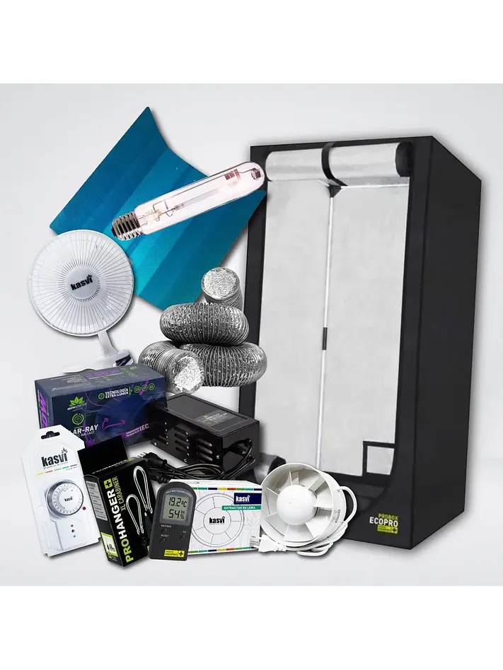 Kit Medio Indoor Sodio 80X80X160 250W 1