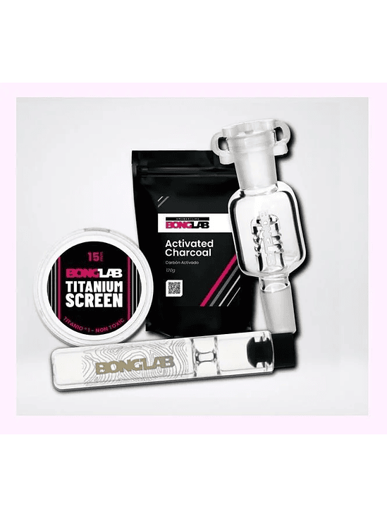 PACKS ACCESORIOS PURIFY 18MM/REJILLA 15MM-BONGLAB 1