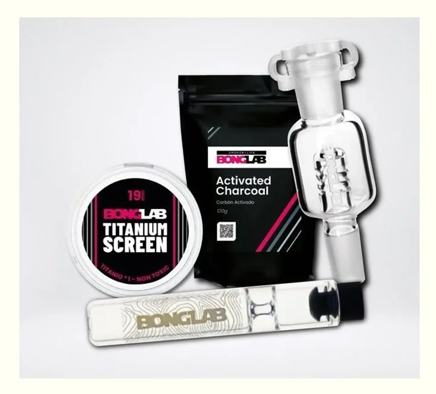 Packs Accesorios Purify 14Mm/Rejilla 19Mm-Bonglab 1
