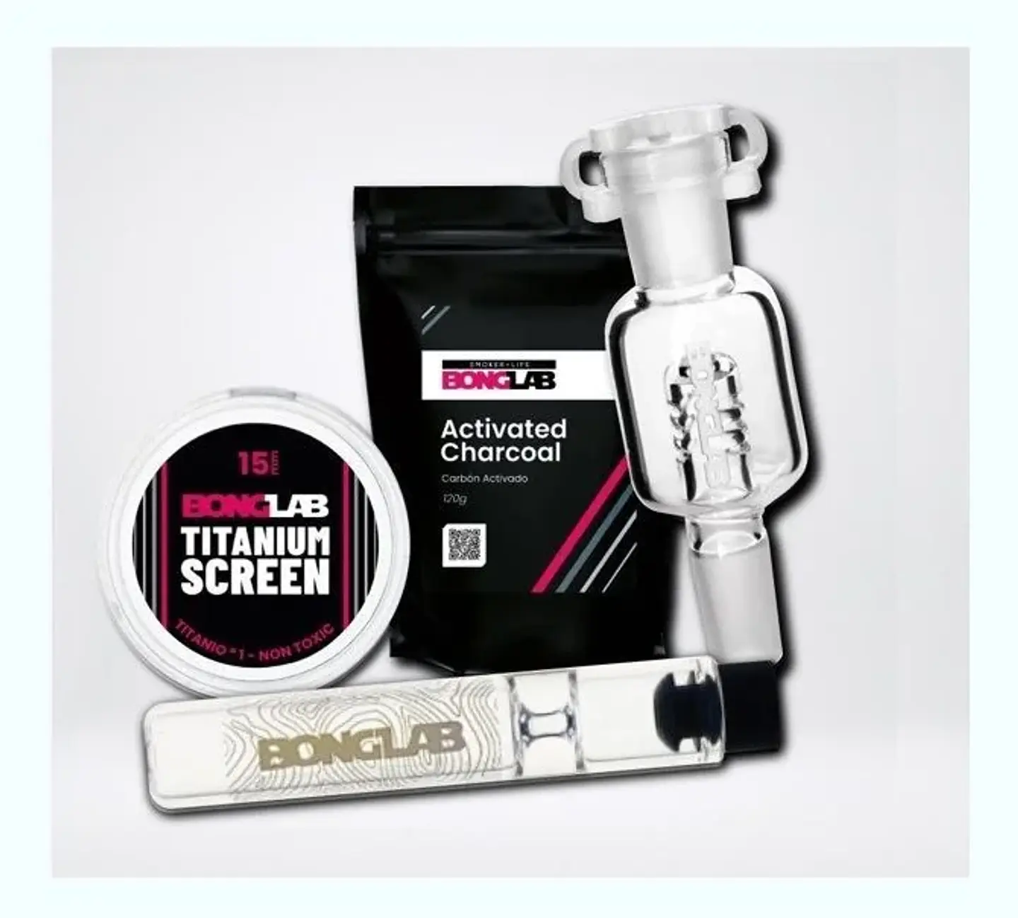 Packs Accesorios Purify 14Mm/Rejilla 15Mm-Bonglab 1