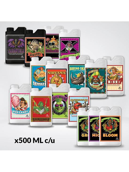 * PACK COMPLETO ADVANCED NUTRIENTS 500ML 1