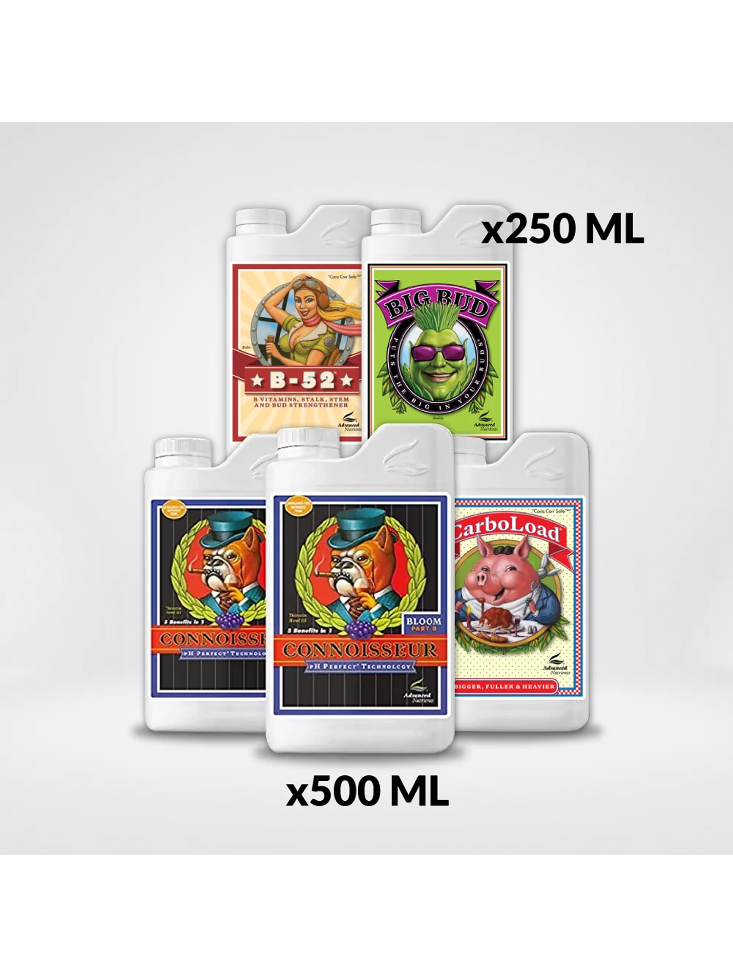 Pack Flora Base Iii Cultivo Advanced Nutrients 250Ml 1