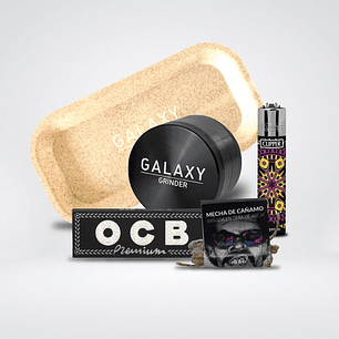 PACK MOLEDOR ALUMINIO NEGRO 38MM - GALAXY