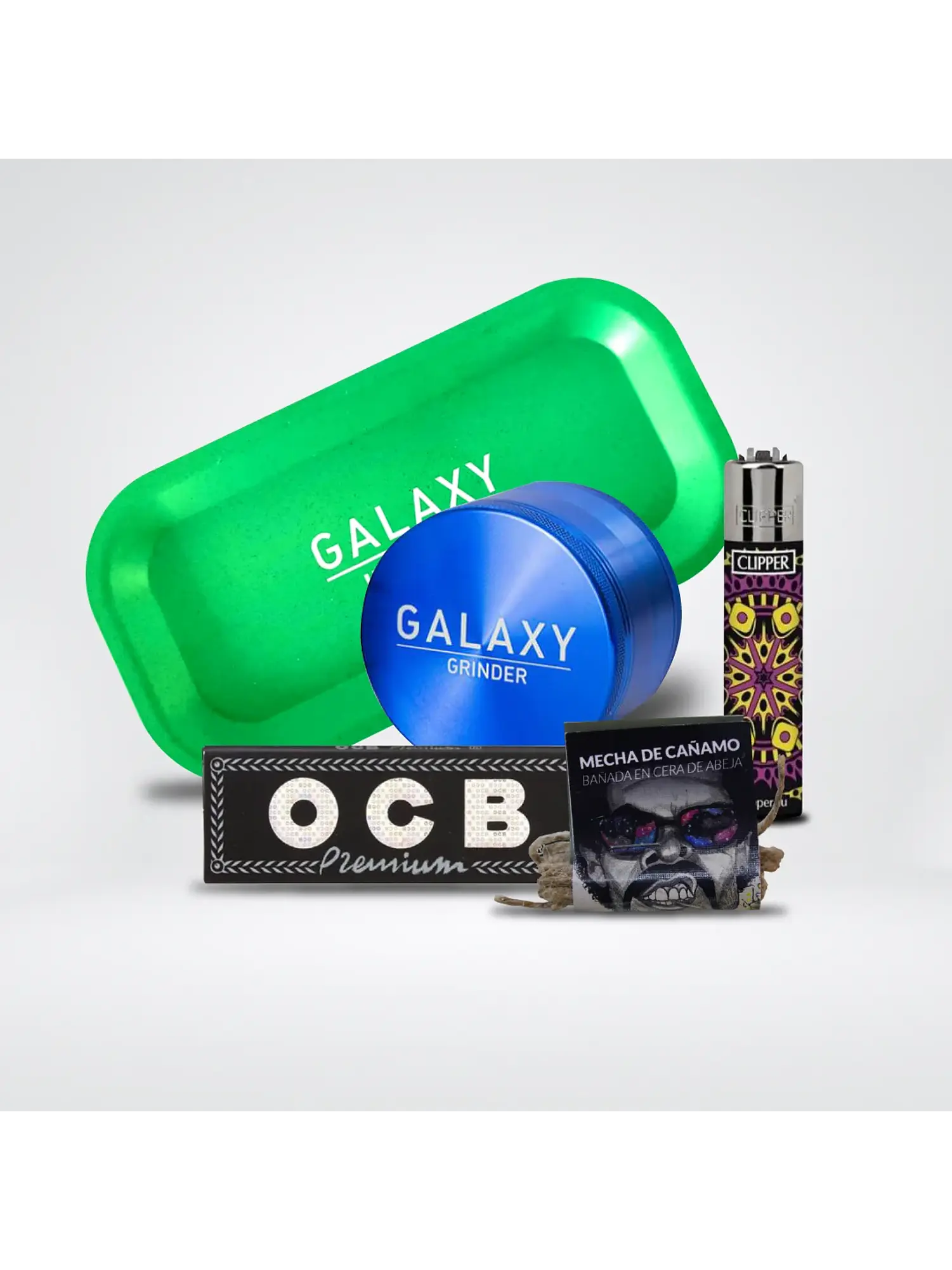 Pack Moledor Aluminio Blue 38Mm - Galaxy 1