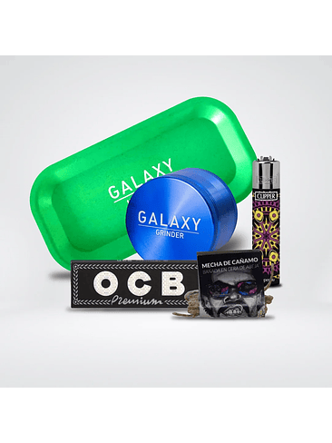 PACK MOLEDOR ALUMINIO BLUE 38MM - GALAXY 1