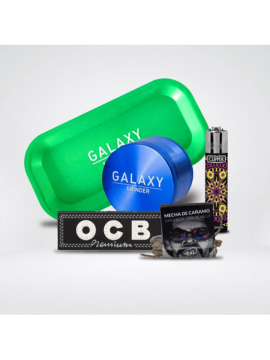 PACK MOLEDOR ALUMINIO BLUE 38MM - GALAXY 1