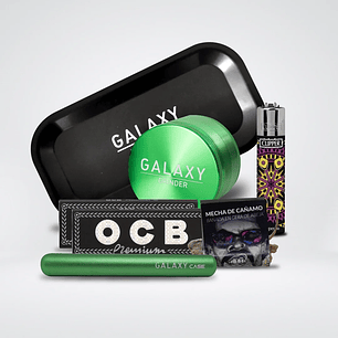 PACK MOLEDOR ALUMINIO CASE GREEN 38MM -GALAXY