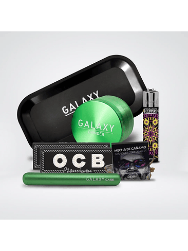 PACK MOLEDOR ALUMINIO CASE GREEN 38MM -GALAXY 1