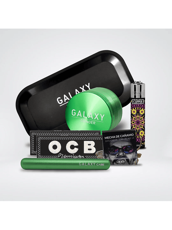 PACK MOLEDOR ALUMINIO CASE GREEN 38MM -GALAXY 1