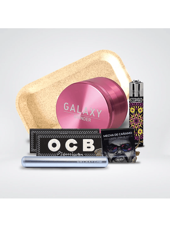 PACK MOLEDOR ALUMINIO CASE PINK 63MM- GALAXY 1