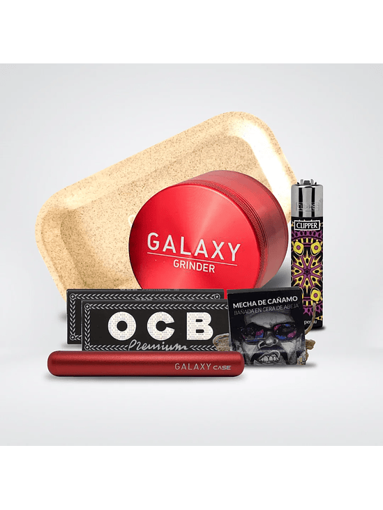 PACK MOLEDOR ALUMINIO CASE RED 63MM- GALAXY 1