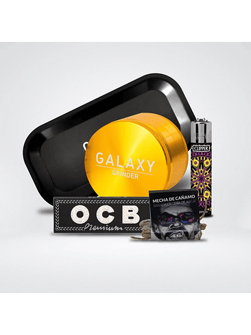 PACK MOLEDOR ALUMINIO GOLD 63MM - GALAXY 1