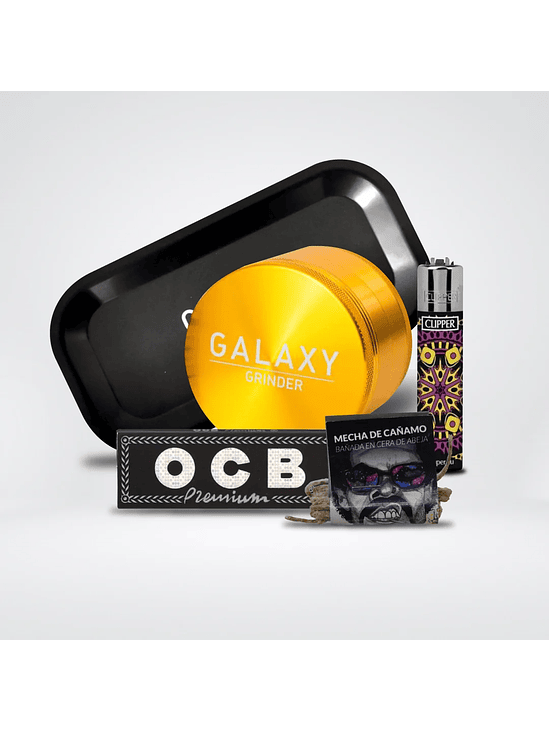 PACK MOLEDOR ALUMINIO GOLD 63MM - GALAXY 1