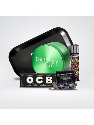 PACK MOLEDOR ALUMINIO GREEN 63MM - GALAXY 1