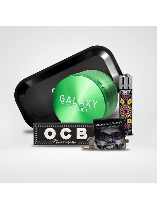 PACK MOLEDOR ALUMINIO GREEN 63MM - GALAXY 1