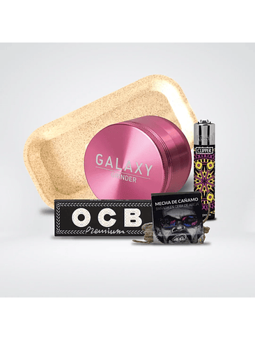 PACK MOLEDOR ALUMINIO PINK 63MM - GALAXY 1