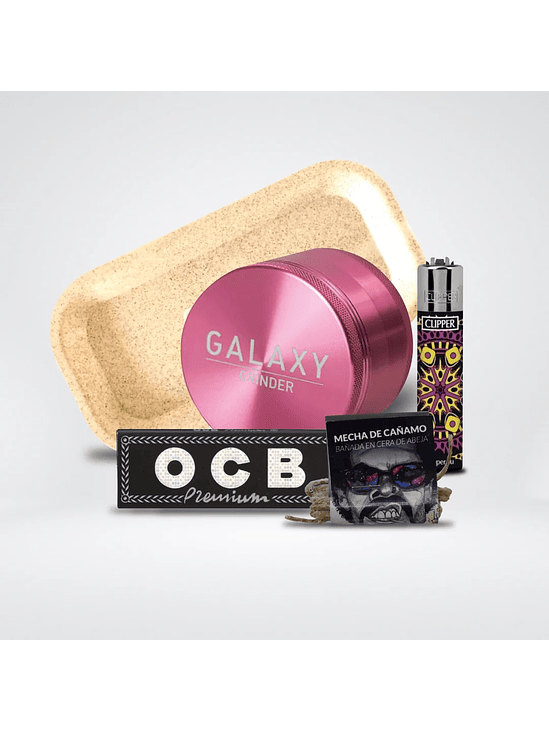 PACK MOLEDOR ALUMINIO PINK 63MM - GALAXY 1