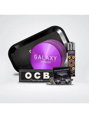 PACK MOLEDOR ALUMINIO PURPLE 63MM - GALAXY 1