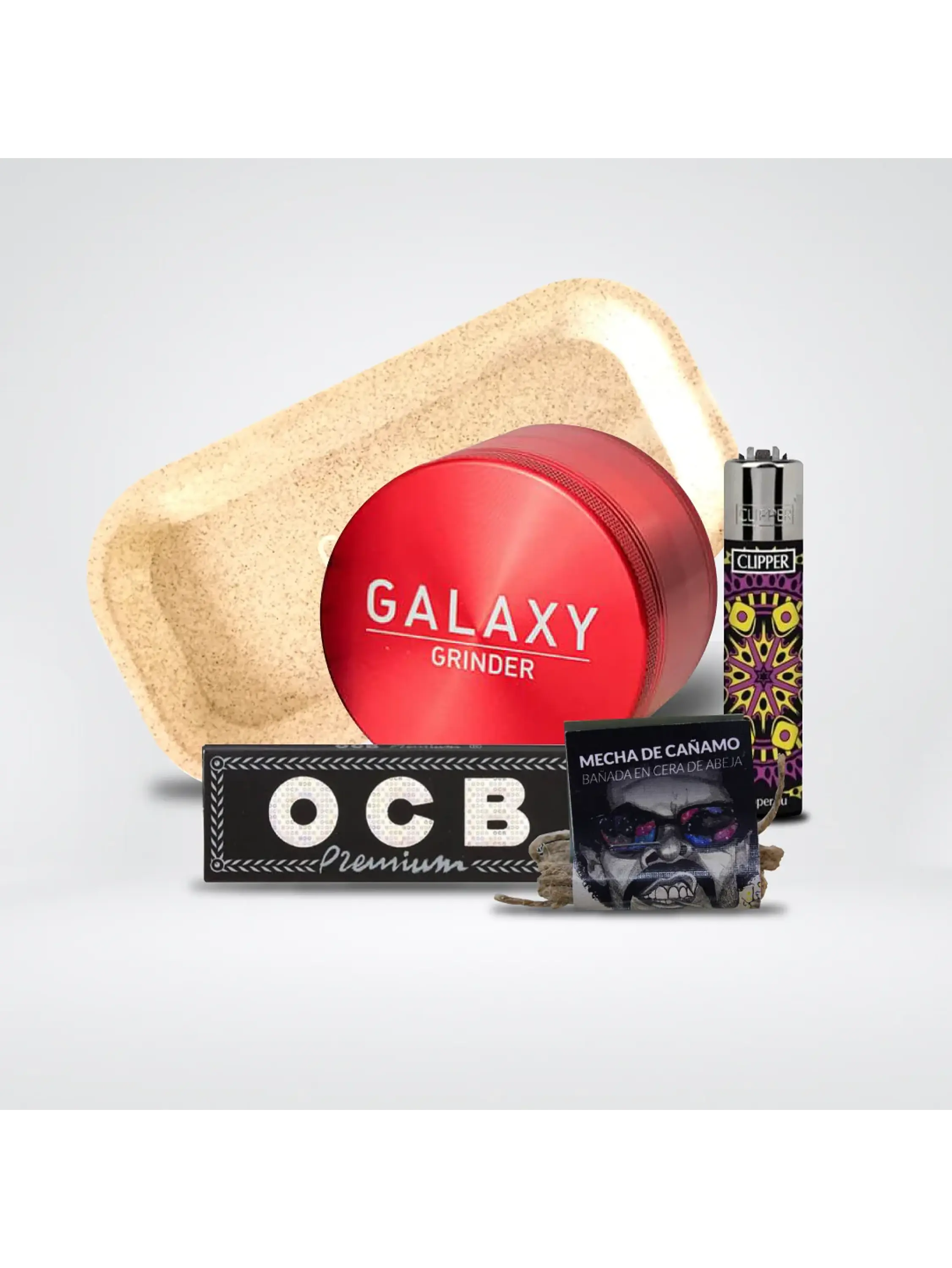 Pack Moledor Aluminio Red 63Mm - Galaxy 1