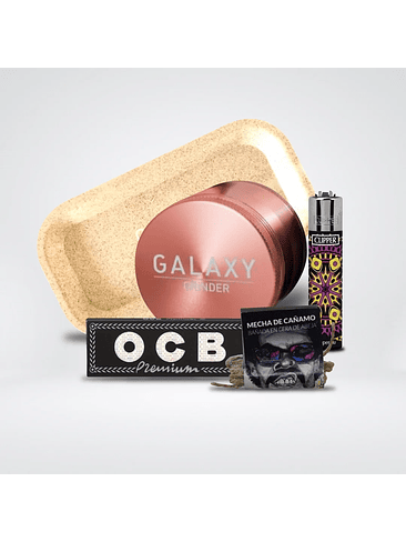 PACK MOLEDOR ALUMINIO ROSE GOLD 63MM - GALAXY 1