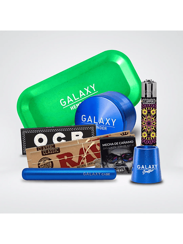 PACK MOLEDOR ALUMINIO PRO BLUE 38MM - GALAXY 1