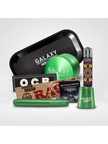 PACK MOLEDOR ALUMINIO PRO GREEN 38MM - GALAXY 1